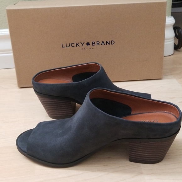 🆕️ Lucky Brand Open Toe Booties - Picture 2 of 13